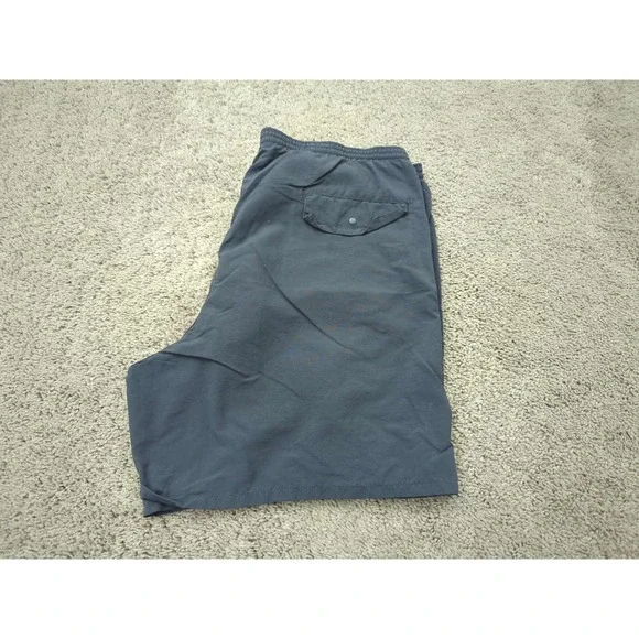 Patagonia‎ Shorts Mens Medium Gray Inseam:6" Pull On Elastic Waist Mesh Lined - Picture 7 of 9